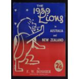 1959 British Lions in Australia and New Zealand publication - in the original pictorial coloured
