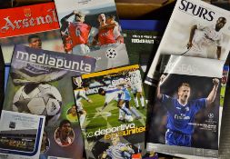 Assorted Specials - good assortment of over 80 European Competition football programmes including