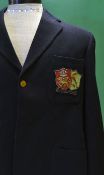 Rare 1972 Official Llanelli Rugby Tour blazer to South Africa - with double embroidered braid