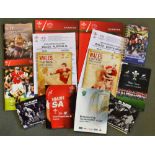 Collection of Six Nations Rugby, Autumn Rugby Series, European and Touring Rugby Media guides from