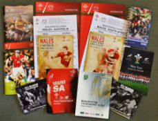 Collection of Six Nations Rugby, Autumn Rugby Series, European and Touring Rugby Media guides from