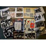 1974 British Lions tour of South Africa - 2 detailed large scrapbooks and press photographs charting