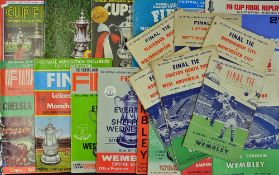 Collection of FA Cup Final programmes to include 1951, 1954-1957, 1959-1966, 1968-1970 & replay,