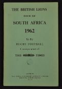 1962 British Lions Tour of South Africa: official report by The Times - in original green paper