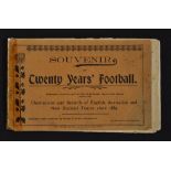 Rare 1904 New Zealand Rugby Souvenir brochure titled "20 Years' Football-Illustrations and Records