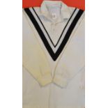 New Zealand Kiwi Colts International shirt - made by Canterbury Sportswear black and white V shirt -