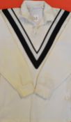 New Zealand Kiwi Colts International shirt - made by Canterbury Sportswear black and white V shirt -