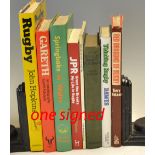 Various Welsh and Other Rugby Books - some signed to incl "Springboks in Wales" by John Billot c/w
