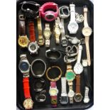 SELECTION OF LADIES AND GENTLEMEN'S WRISTWATCHES including Ice Watch, Rotary, Casio, Accurist, DKNY,