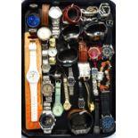 SELECTION OF LADIES AND GENTLEMEN'S WRISTWATCHES including Superdry (on original packaging),