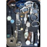 SELECTION OF LADIES AND GENTLEMEN'S WRISTWATCHES including Tommy Hilfiger, Fossil, Limit, Swatch,