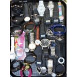 SELECTION OF LADIES AND GENTLEMEN'S WRISTWATCHES including Casio, Sekonda, replica Chanel J12,