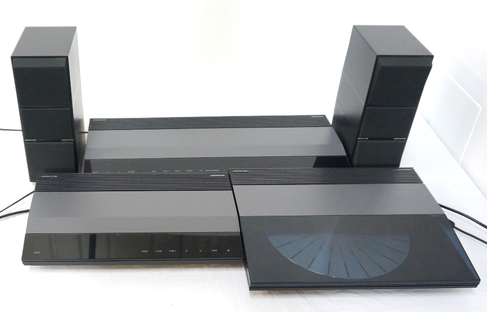 'BANG & OLUFSEN' MUSIC SYSTEM comprising a Beogram 3500 record player,