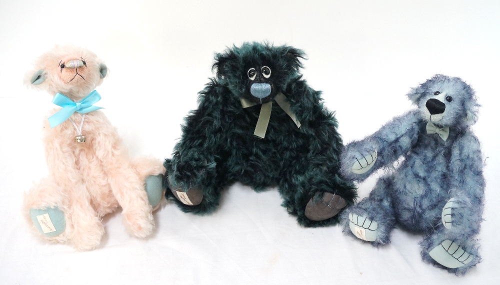 THREE DEAN'S RAG BOOK CO. LIMITED EDITION TEDDY BEARS comprising Petrel - No.