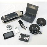 SELECTION OF AUDIO ITEMS including Audio Technica Sound Burger Stereo Disc Player System,