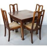 1920's OAK DINING ROOM SUITE