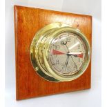 VINTAGE SHIPS RADIO ROOM CLOCK