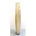 STONE EFFECT TALL FLOOR STANDING LIGHT 149cm high (From Simon's Flat)