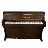 LILIPUTIAN MAHOGANY CASED UPRIGHT PIANO containing electric piano (From Loyalist Club - King