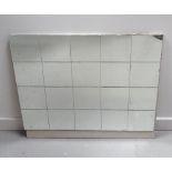 SELECTION OF MIRRORED TILE PANELS various sizes (From Port Sunshine Pub) Note: panels come from the