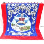 LARGE HANDPAINTED LOYALIST BANNER 190cm x 165cm (From Loyalist Club - King William Arms)