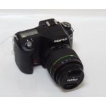 PENTAX K100 DIGITAL CAMERA with SMC 52mm lens,