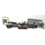 LOT OF ELECTRICAL EQUIPMENT including a Panasonic answer machine, Sony Dream Machine, mobile phones,