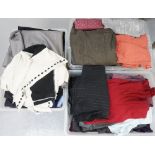 LARGE COLLECTION OF MEN'S CLOTHING includes jackets, shirts and trousers,