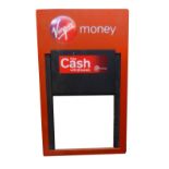 VIRGIN MONEY ATM SURROUND 142cm high x 84cm wide Note: Queen Street/Royal Exchange Square,