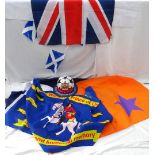SELECTION OF LOYALIST FLAGS,