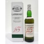 LAPHROAIG 15YO PRE ROYAL WARRANT Before the Prince of Wales' Feathers started appearing on the