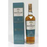 MACALLAN 15YO FINE OAK The triple cask matured Macallan 15 Year Old Fine Oak Single Malt Scotch