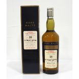 GLENURY ROYAL 28YO RARE MALTS A rare bottle of the Glenury Royal 28 Year Old Single Malt Scotch