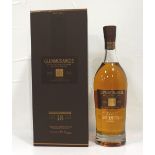 GLENMORANGIE 18YO A bottle of Glenmorangie 18 Year Old Single Malt Scotch Whisky. 70cl. 43% abv.