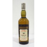 CAOL ILA 20YO RARE MALTS A bottle of the Caol Ila 20 Year Old Single Malt Scotch Whisky from the