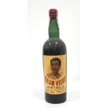 RHUM VIEUX MARTINIQUE CIRCA 1940'S A rare bottle of Martinique rum from the 1940's by Eduardo