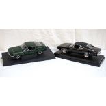 STEVE MCQUEEN DODGE CHARGER MODEL from the 1968 film Bullit, 1/18 scale die cast metal car,