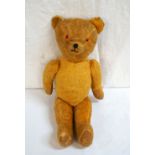 VINTAGE PLUSH COVERED TEDDY BEAR 48.