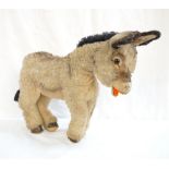 1960's STEIFF 'GRISSY' THE DONKEY with small button to left ear,
