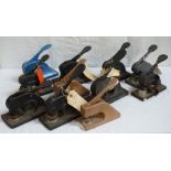 SELECTION OF THIRTEEN LETTER PRESSES for various companies and private individuals,