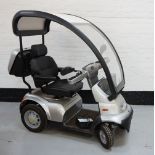 'TGA BREEZE S' MOBILITY SCOOTER with lights and indicators, wing mirrors, front and rear storage,