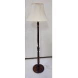 MAHOGANY STANDARD LAMP