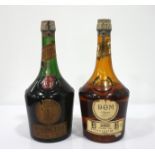 TWO BOTTLES OF BENEDICTINE CIRCA 1950'S/