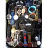 SELECTION OF LADIES AND GENTLEMEN'S WRISTWATCHES including Casio, Hugo Boss, Citizen, G-Shock,