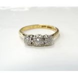 DIAMOND THREE STONE RING