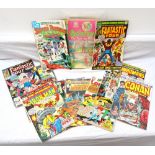 SMALL COLLECTION OF MARVEL AND DC COMICS 1970/80's, titles include 'The Invincible Iron Man',