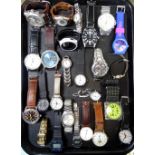 SELECTION OF LADIES AND GENTLEMEN'S WRISTWATCHES including Fossil, Sekonda, Mondaine, Seiko, DKNY,