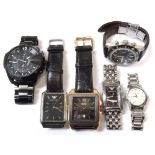 SELECTION OF GENTLEMEN'S WRISTWATCHES comprising a Rotary Retrotimer,