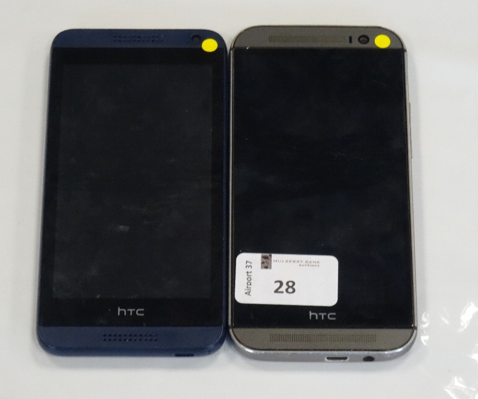 TWO HTC ANDROID SMARTPHONES