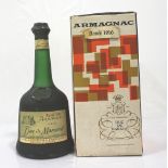 DUC DE MARAVAT VIEUX ARMAGNAC VINTAGE 1916 A fantastic bottle of Armagnac from the 1960's,